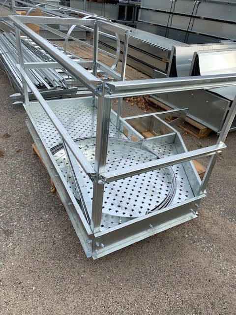 image 3, FEP Grain Leg NEW 5500 BPH , Heavy Construction 12 gauge Material, Galvanized.