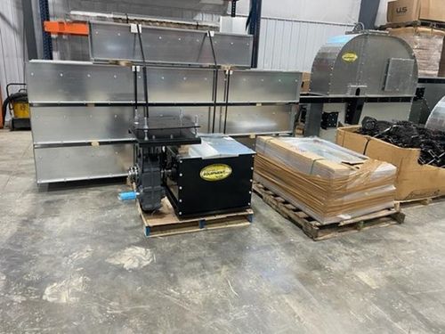 image 8, conveyor head and chain and conveyor sections