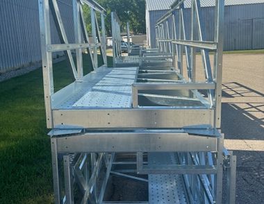 Sky walk 48”x10’ Bolt Together Construction Galvanized.