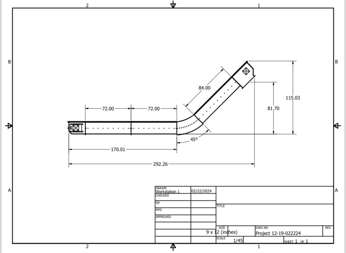 incline conveyors scheme