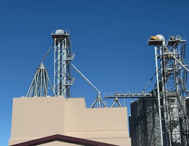 FEP Galvanized Elevator Model 30 Grain Leg 7200 bph