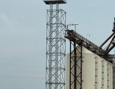 Grain Leg Support Structure 4x4